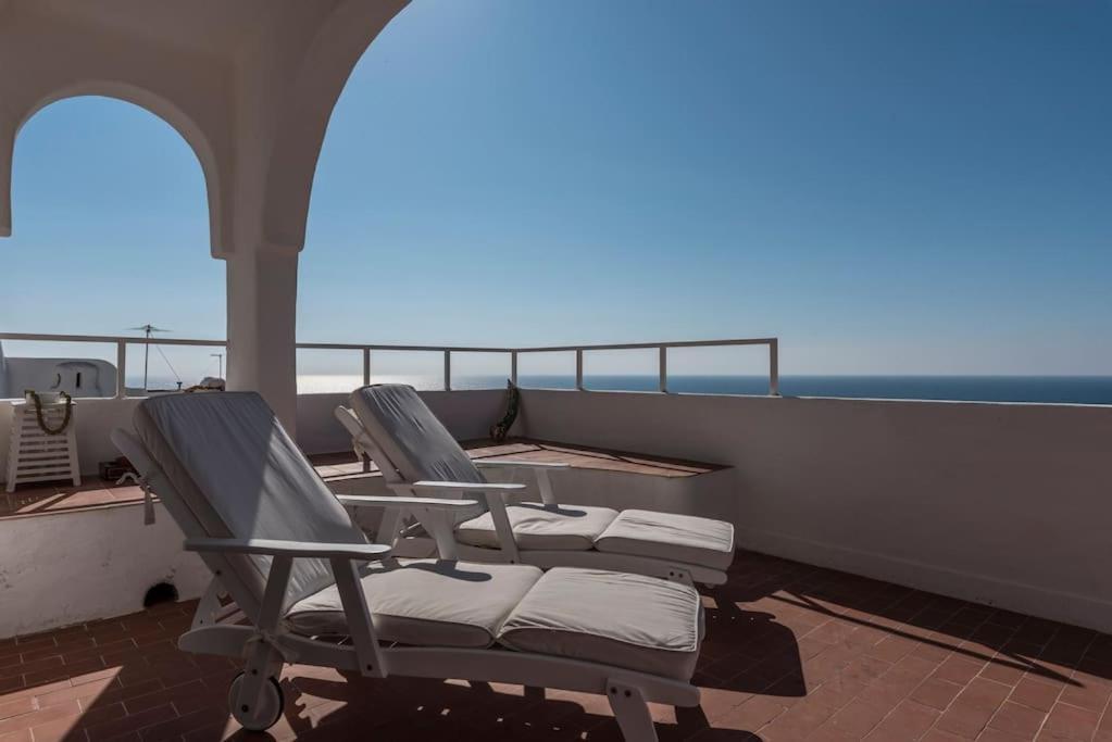 Amazing Sea View Penthouse Apartman Carvoeiro  Kültér fotó