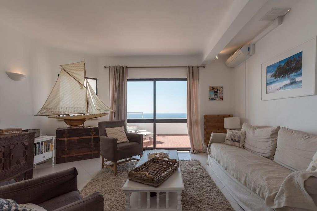 Amazing Sea View Penthouse Apartman Carvoeiro  Kültér fotó