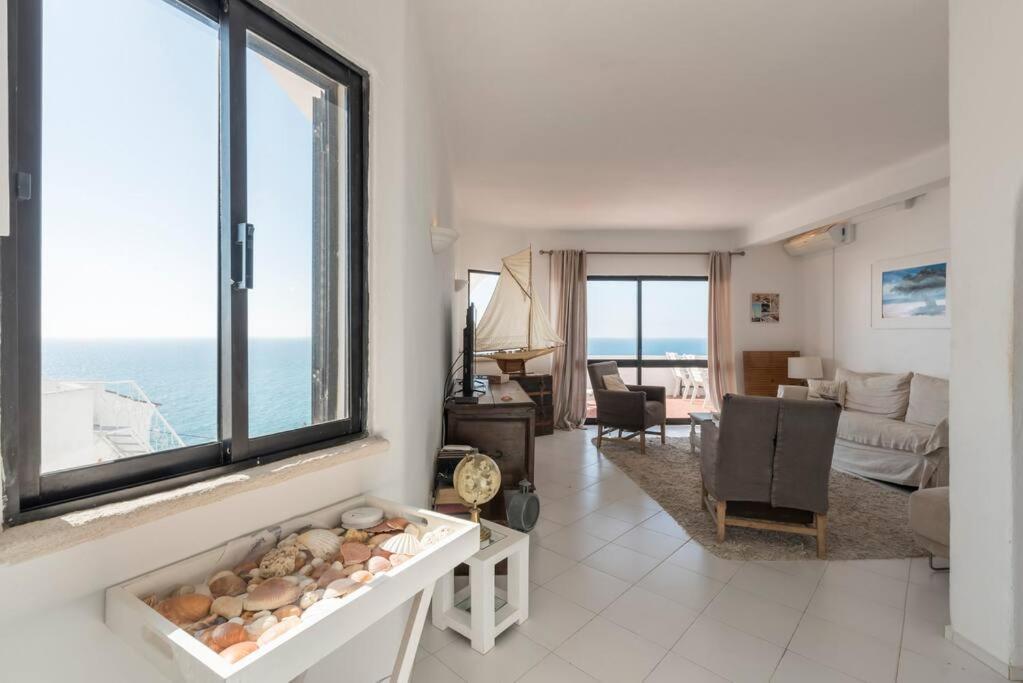 Amazing Sea View Penthouse Apartman Carvoeiro  Kültér fotó